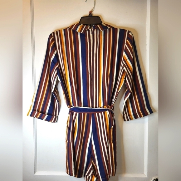 NWT Forever 21 Jumpsuit/Romper stripes Small - Picture 13 of 15